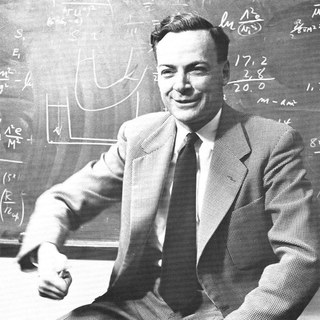Portrait of Richard Feynman