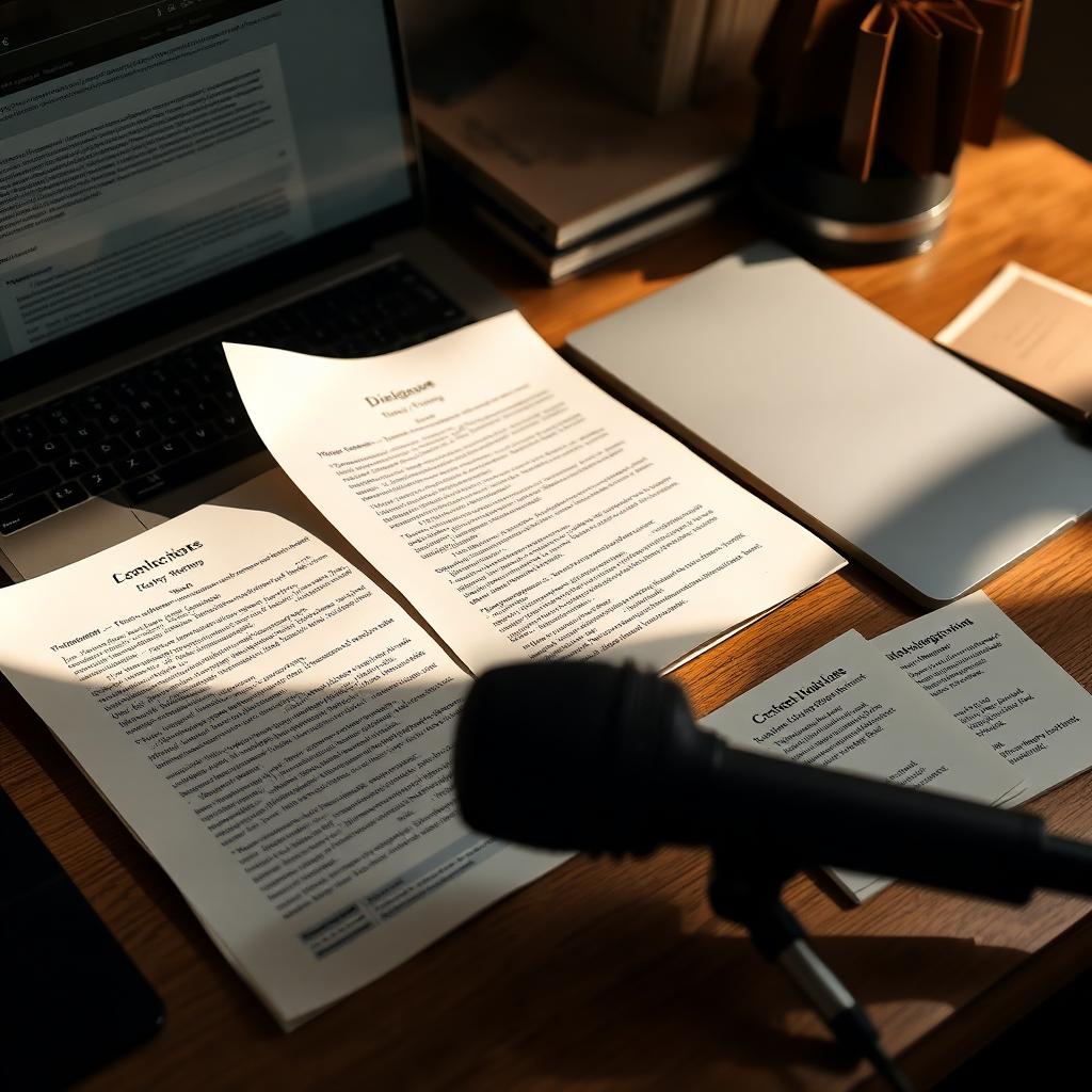 Script writing on Your Book Pro